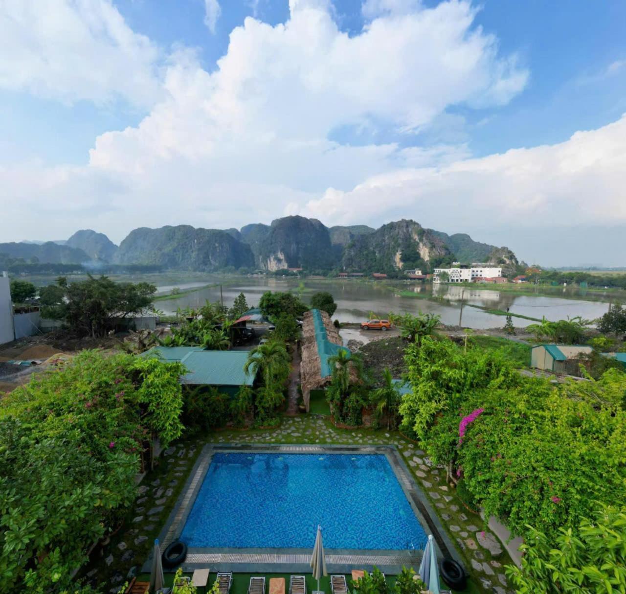Tam Coc Village Bungalow Ninh Bình Exteriör bild