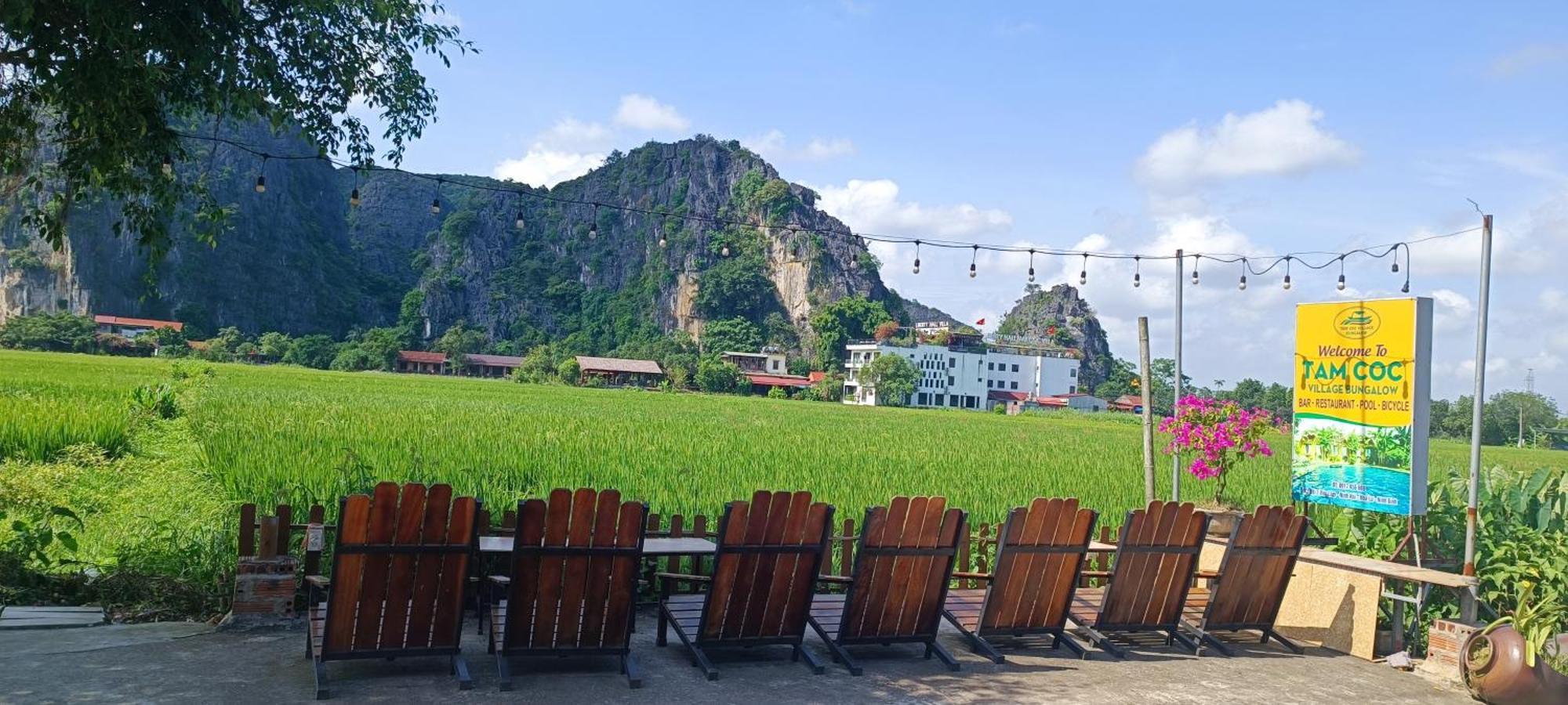 Tam Coc Village Bungalow Ninh Bình Exteriör bild